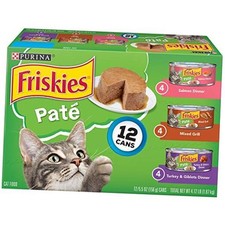 Purina  Wet Cat 5.5 Ounce (Pack of 24) Salmon, Mixed Grill, Turkey & Giblets 3.89 per gallon