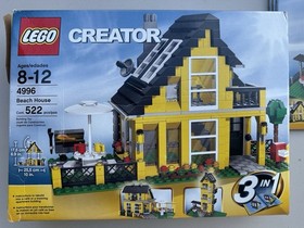 LEGO CREATOR 3 In 1 Beach House 4996 Ages 8-12 Used in box