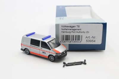 Rietze VW T6 Notfallmanagement Hamburg Port Authority 53954 1/87 /RIN2201