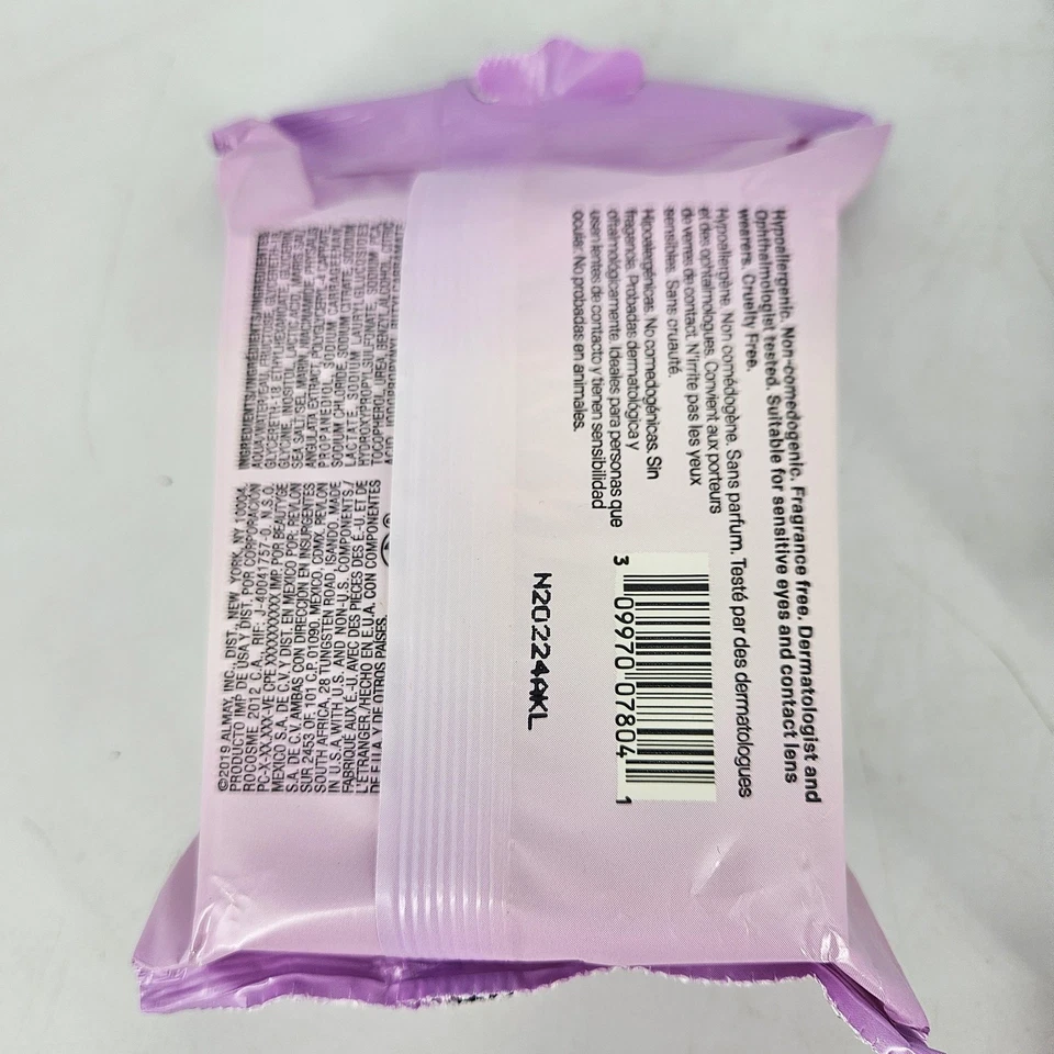 Almay Makeup Remover Towelettes 25ct 3 Pack Variety Set Assorted Biodegradable - Image 4 of 4