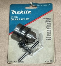 Makita 763054-5a Jacobs Chuck W/ Screw Cordless Drill 6073d for