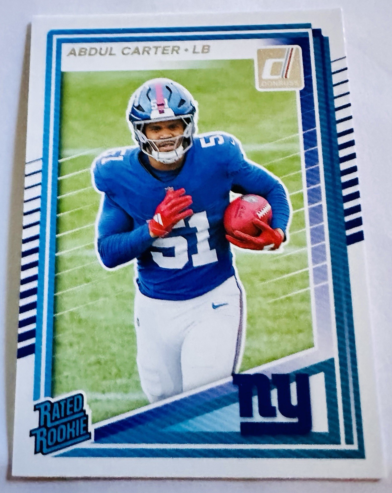 2025 Panini Donruss - Rated Rookie Abdul Carter #315 (RC)