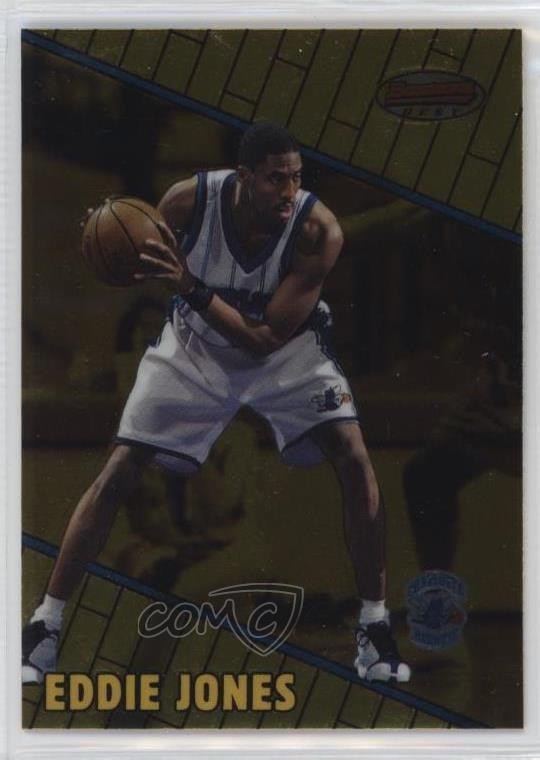 1999-00 Bowman's Best Eddie Jones #26 uq5