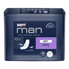 Seni Incontinent Pad 3-1/2 X 15-7/10 Inch Breathable 10 Ct