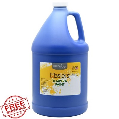 Handy Art Tempera Paint Blue Gallon
