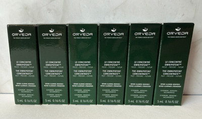Orveda The Omnipotent Concentrate lot of 6 X 5mL, Equiv To One Full Sized (30mL)