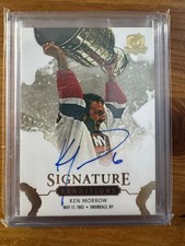 2020-21 Upper Deck The Cup Signature Renditions Ken Morrow #SR-KM Auto