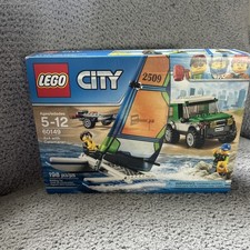 LEGO CITY 60149 4x4 with Catamaran 198 Pieces...