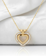 Elegant Heart Pendant Necklace A Beautiful Jewelry Gift for Women Teens