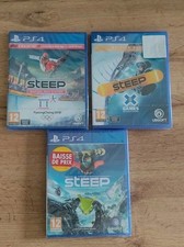 Lot de 3 Jeux STEEP / Sony / PS4  / PlayStation / neuf sous blister / FR