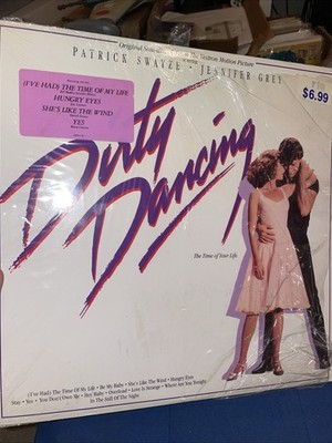 DIRTY DANCING Soundtrack Vinyl Record Partial Shrink Hype Sticker 1987 Original