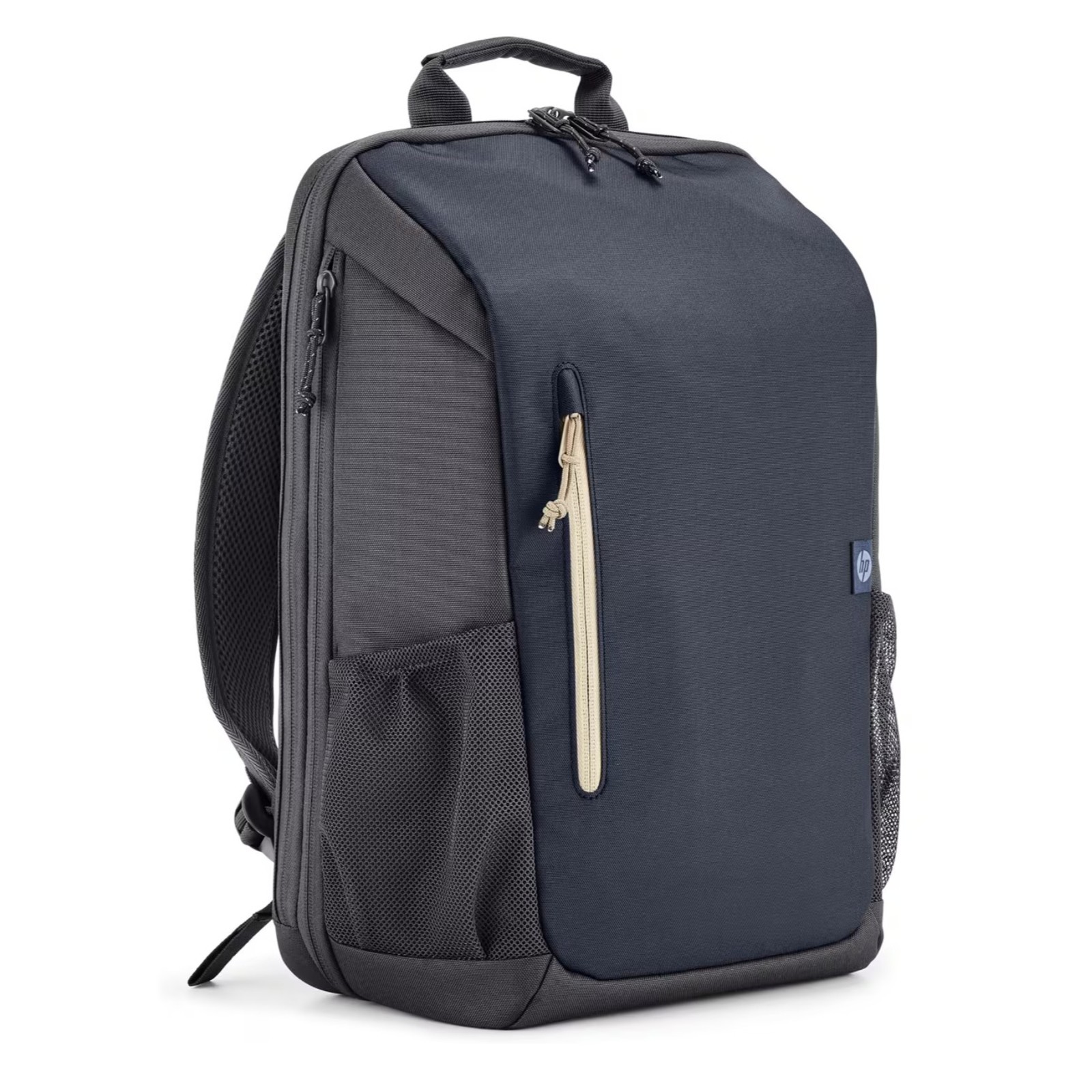 HP Travel 18L (21L) 15.6"" Expandable Laptop Backpack Bag, Blue Nights, 6B8U7AA