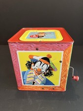 Matty Mattel Vintage Jack in the Box Clown - Not Working - For Display Only