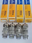 4x PCC88  / 7DJ8  tubes  SIEMENS  - SILVER  shield -  PCC 88 - 1960s