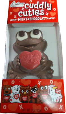 Palmer Cuddly Cuties Frog Chocolate Valentines Day Candy Figure 3