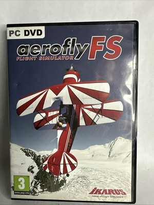 Aerofly FS - PC DVD ROM - Ikarus Flight Simulator (Windows XP Vista 7) 