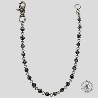 ★正規品★ CHROME HEARTS BALL CHAIN 24inch Chrome Hearts Multi-Ball Wallet Chain | eBay