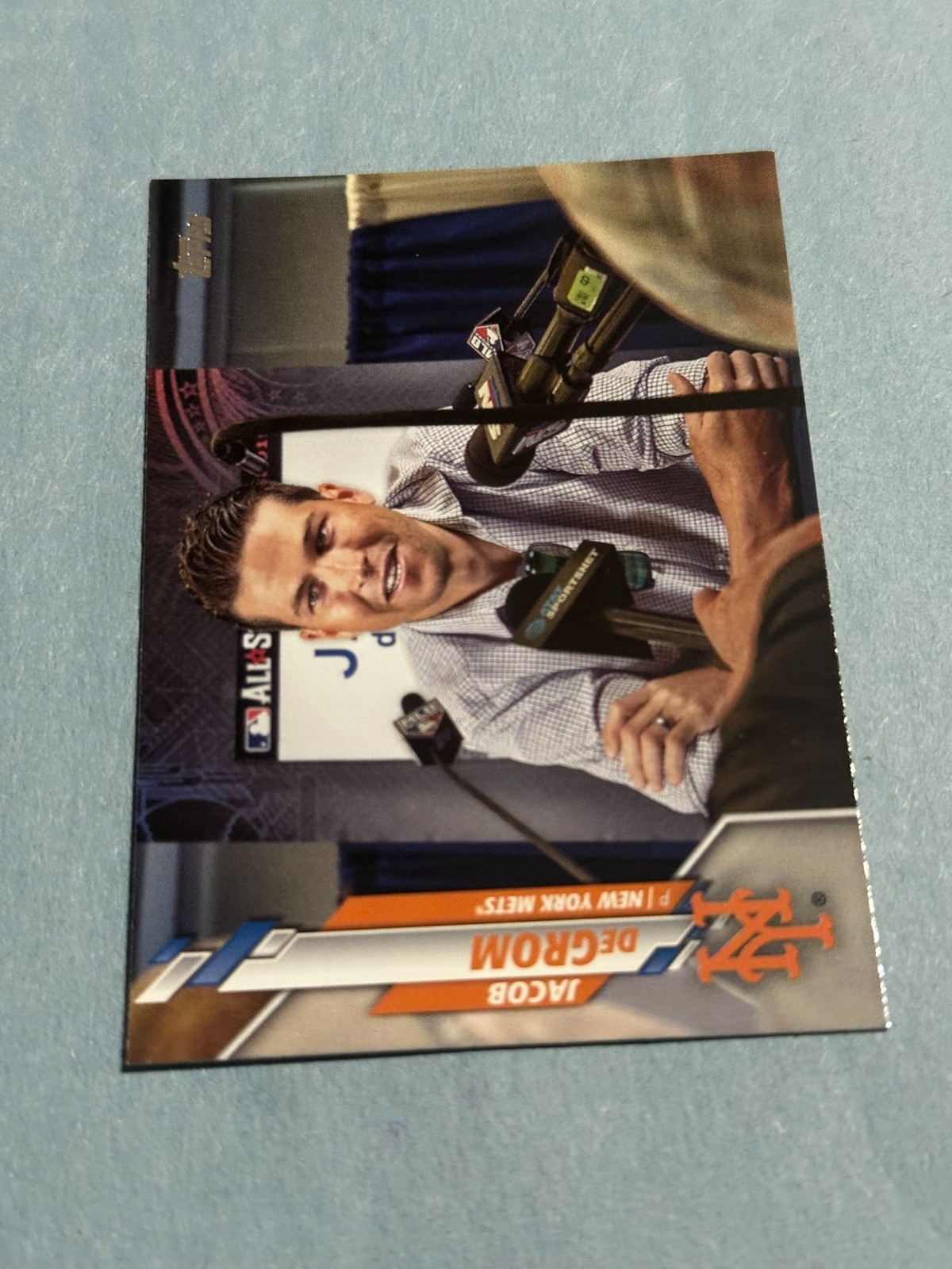 2020 Topps Update - Jacob deGrom #U-299 SP Photo Variation