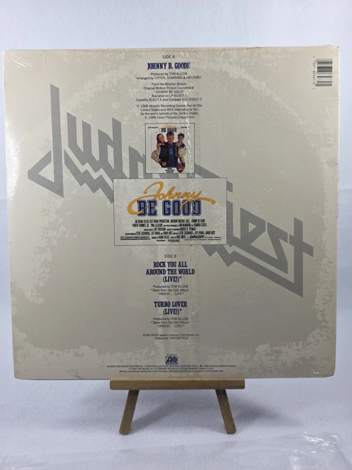 Judas Priest "Johnny B. Goode" RARE 1988 Vinyl EP 12"   SEALED  - Image 2 of 2