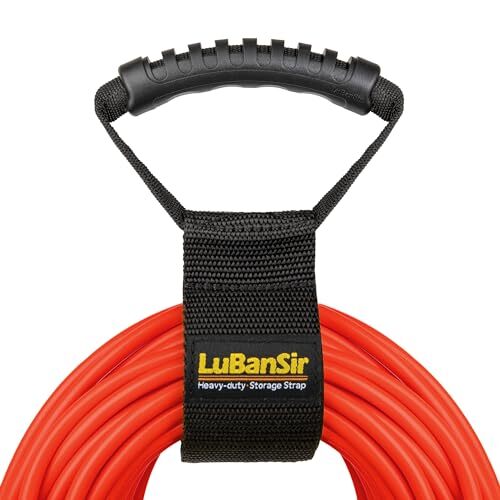 Extension Cord Organizer Heavyduty Storage Straps With Carrying Handle Fit Garag-image