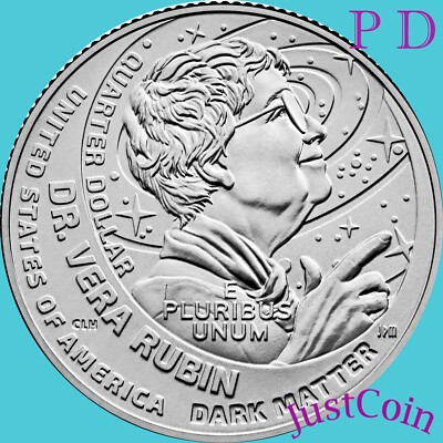 2025 P&D Dr. VERA RUBIN AMERICAN WOMEN TWO UNCIRCULATED QUARTERS SET