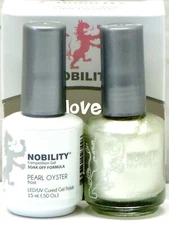 NOBILITY Gel Nail Polish 0.5fl.oz UV/LED Gel Color Duo NBCS026- Pearl Oyster