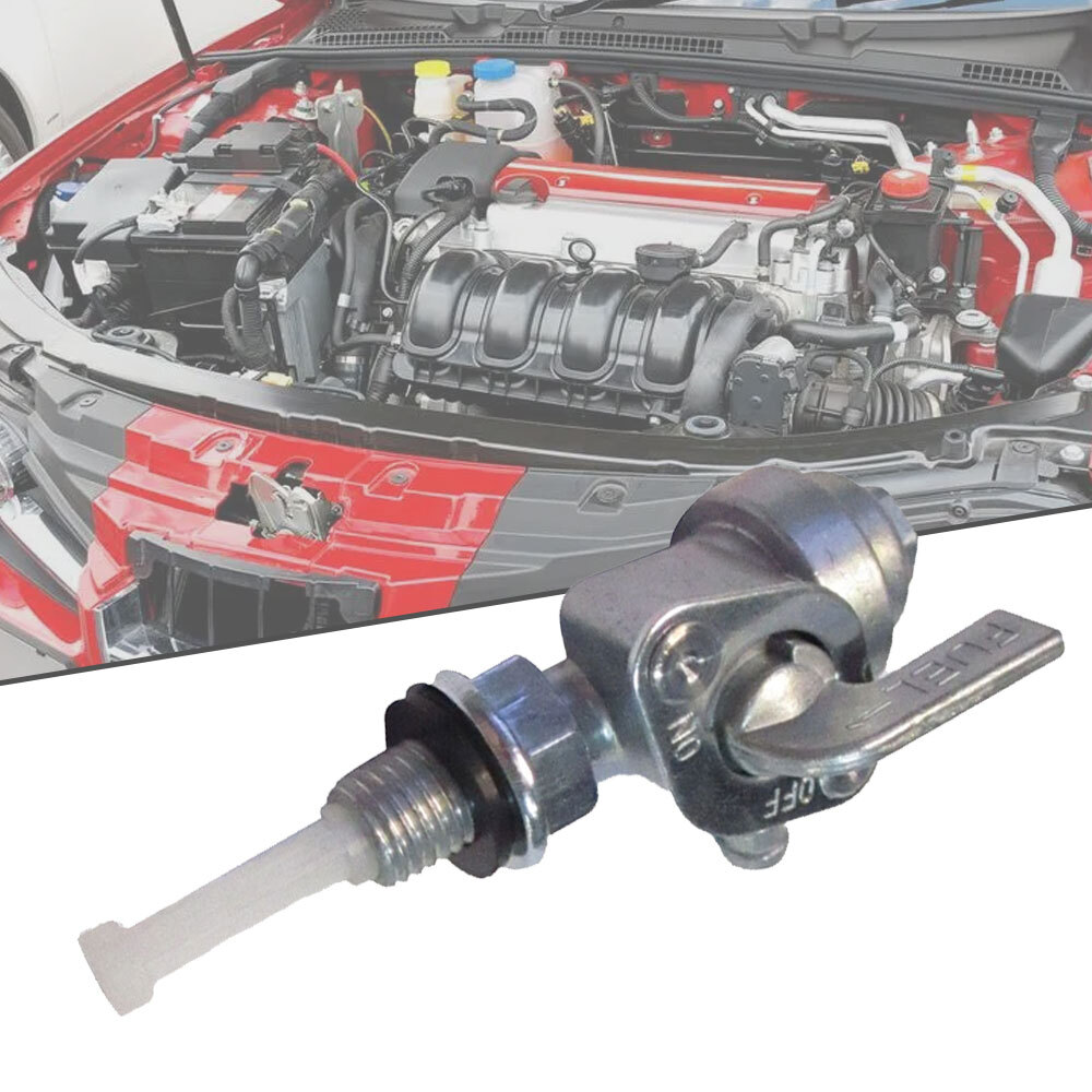 Gas Tank Fuel Switch Shutoff Valve Pump Tap Gasoline Generator Motor Oil Tank,