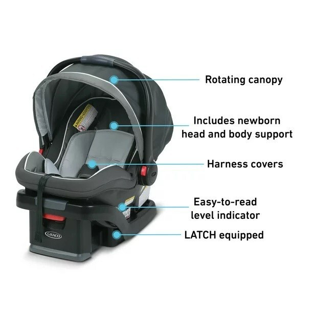 Graco SnugRide SnugLock 35 Infant Car Seat Baby Car Seat, Tenley eBay