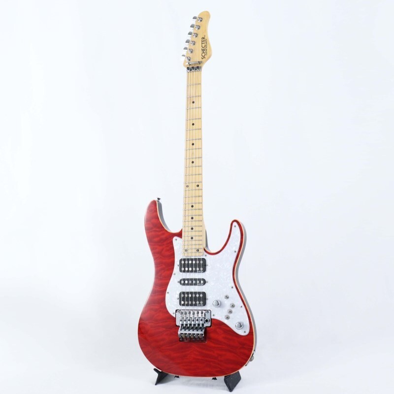 USED SCHECTER SD-2-24-BW/IS/4SW (See-thru Red) Electric