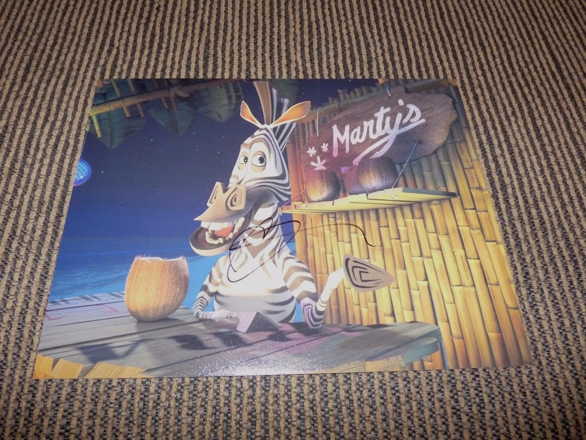 Chris Rock Marty Madagascar Signed Autographed 8x10 Photos