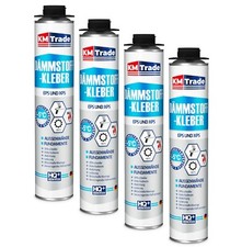 Dämmstoffkleber 4 x 750ml Klebeschaum Profi Perimeterkleber Top Qualität