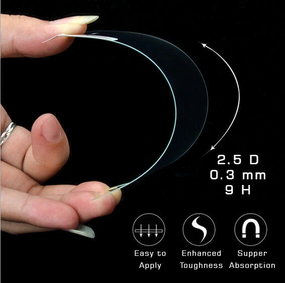 Twin Pack Apple iPhone X Genuine Gorilla Tempered Glass Screen Protector Shield - Image 2 of 4