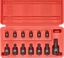 Neiko 13pc Security Torx Socket Bit Set Heavy Duty Tamperproof Impact Grade Neiko 13pc Security Torx Socket Bit Set Heavy Duty Tamperproof Impact Grade