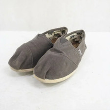 TOMS Shoes Womens Size 8 Brown Alpargata Classic Canvas Casual Flat Comfort