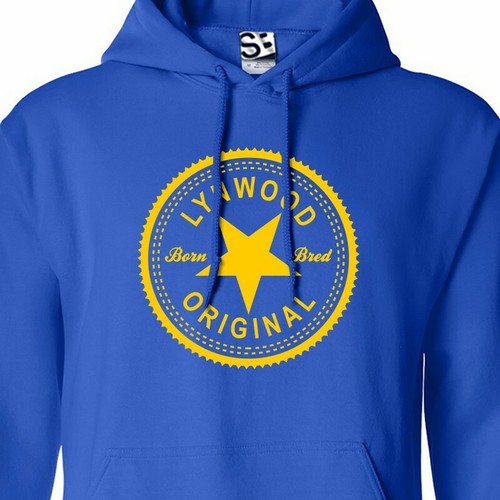 Lynwood Original Inverse HOODIE | Born & Bred Raised Made in Hooded Sweatshirt - Picture 31 of 34