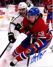 SVEN ANDRIGHETTO HAMILTON BULLDOGS ZSC LIONS 8X10 AUTOGRAPHED SIGNED PHOTO COA