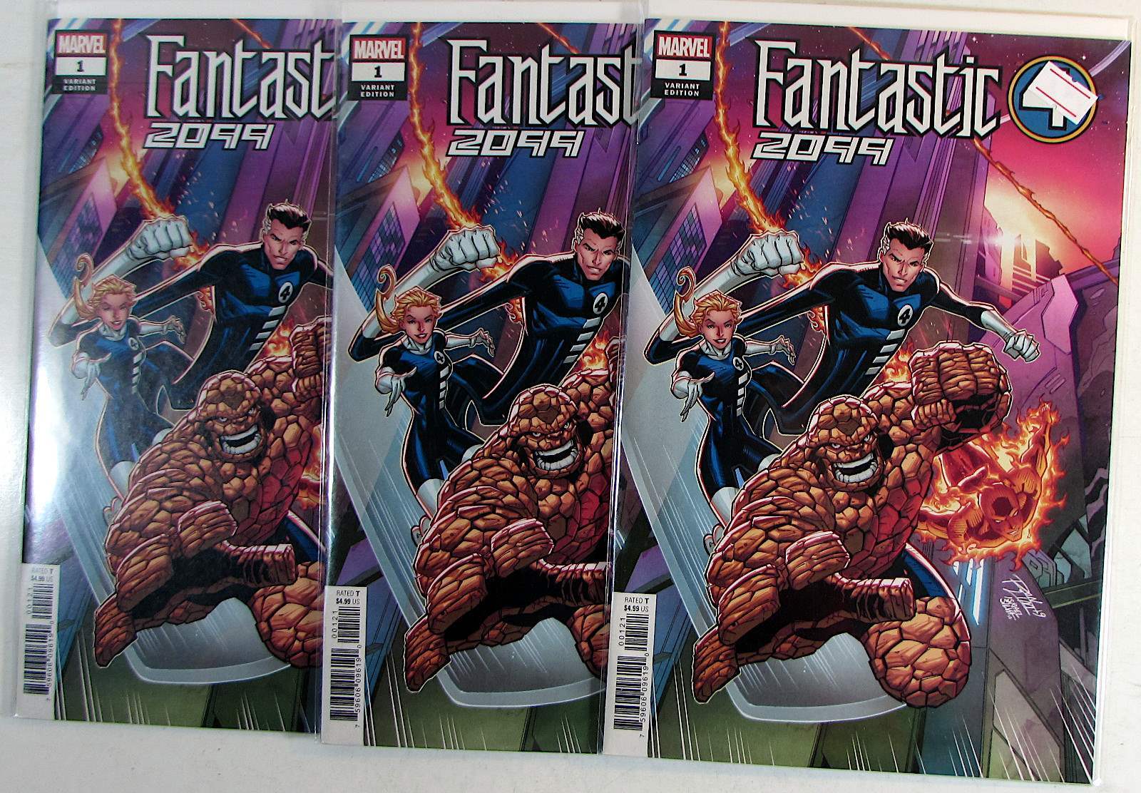 Fantastic 2099 Lot of 3 #1 b x3 Marvel (2020) NM 1st Print Comic Books