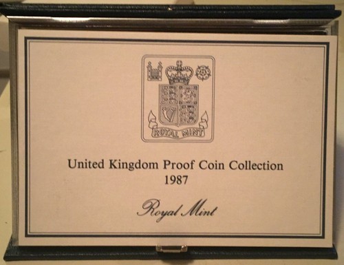 1987 British Proof Set  - Foto 1 di 2