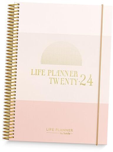 Planner 2024 | Daily & Weekly Planner | Life Planner Pink Horizontal 2024