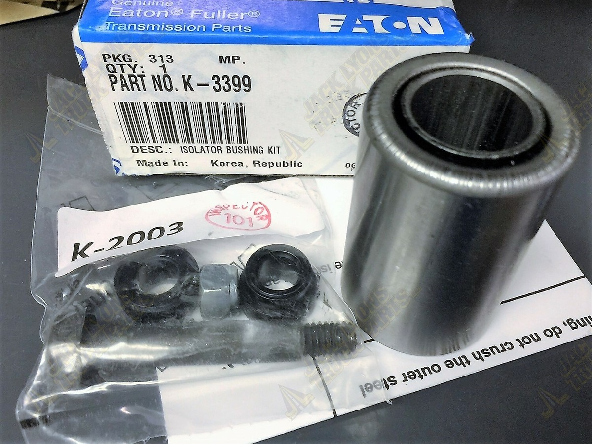 K3399 New Genuine Eaton Fuller Isolator Bushing Kit - OEM K-3399 K3399 New Genuine Eaton Fuller Isolator Bushing Kit - OEM K-3399