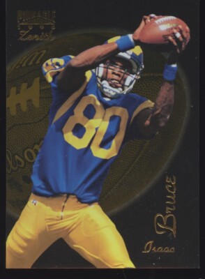 1996 ZENITH #Z-10 ISAAC BRUCE  ST. LOUIS RAMS