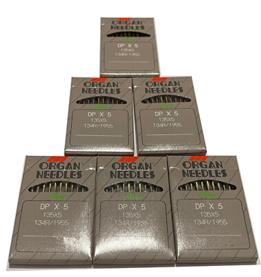 10pcs Organ Sewing Needle 134R 135x5 135x7 DPx5 135x8 135x11 PFAFF JUKI