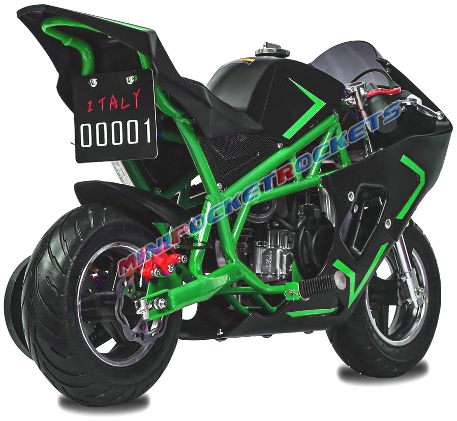 Pocket Rocket Motorcycle GasPowered 49cc Mini Pocket Rocket Bike