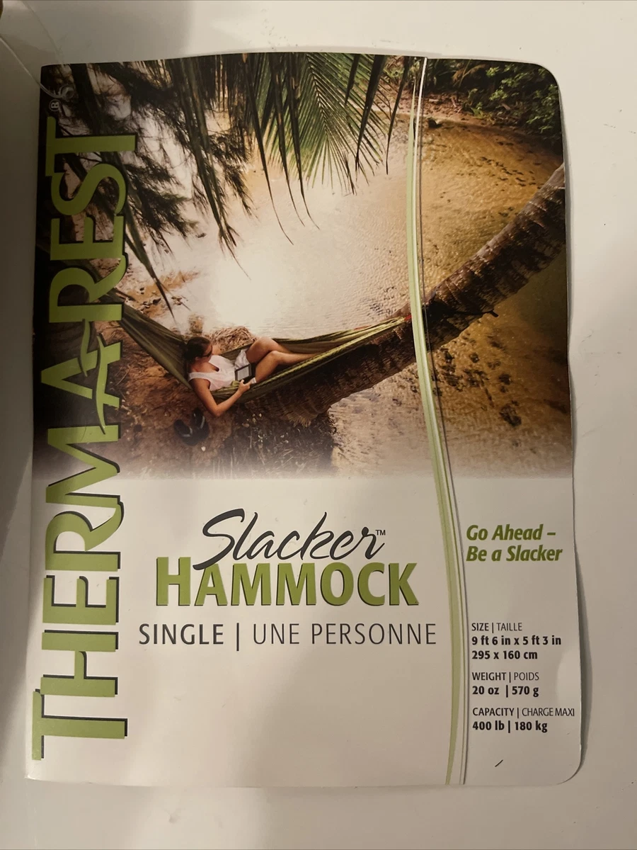 Thermarest slacker double online hammock