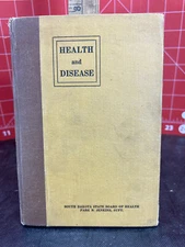 Health and Disease South Dakota State Board of Health Vtg Hardcover Book