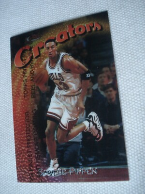 SCOTTIE PIPPEN 97/98 Topps Finest Creators #199 CHICAGO BULLS