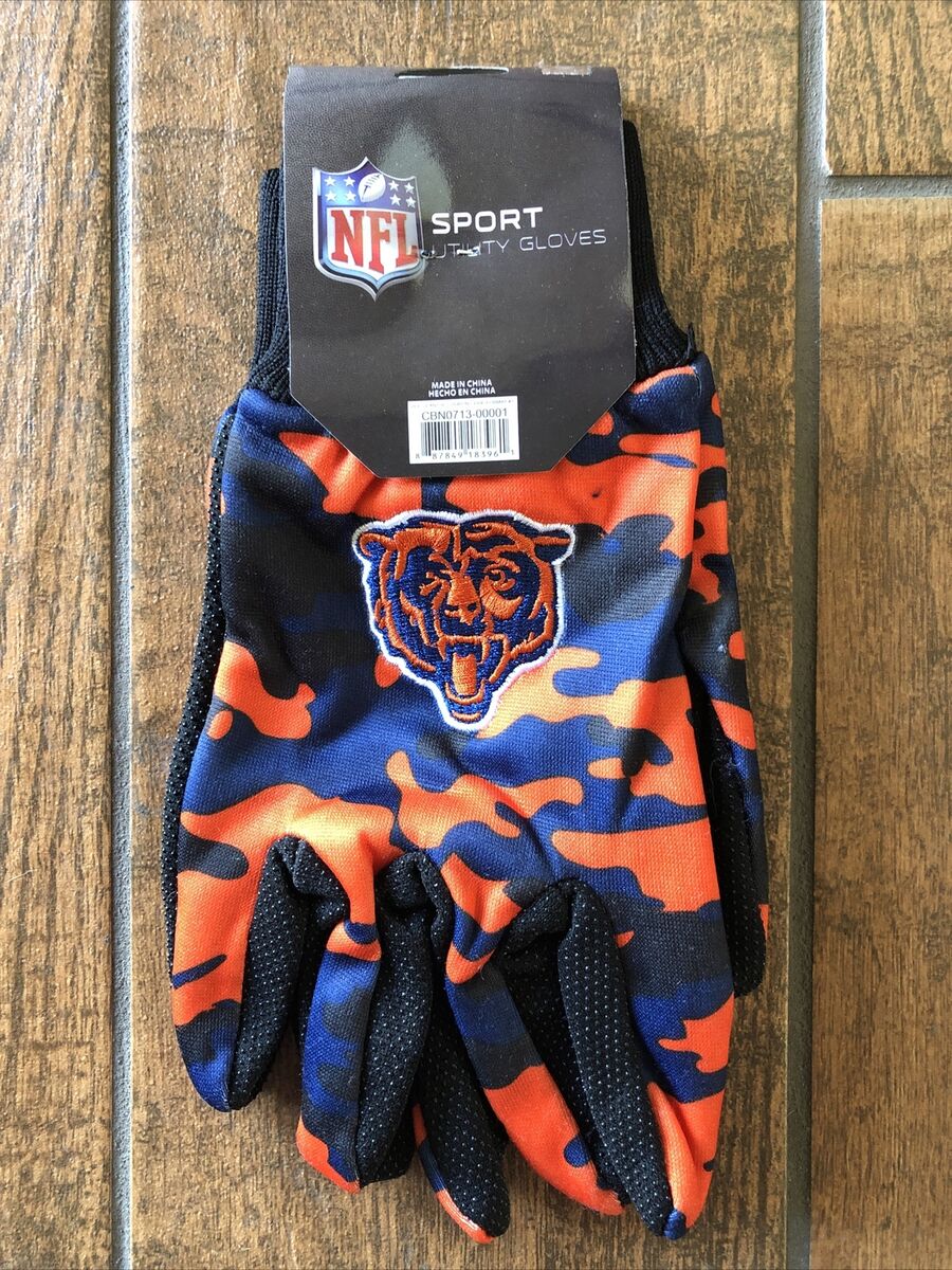 chicago bears football gloves