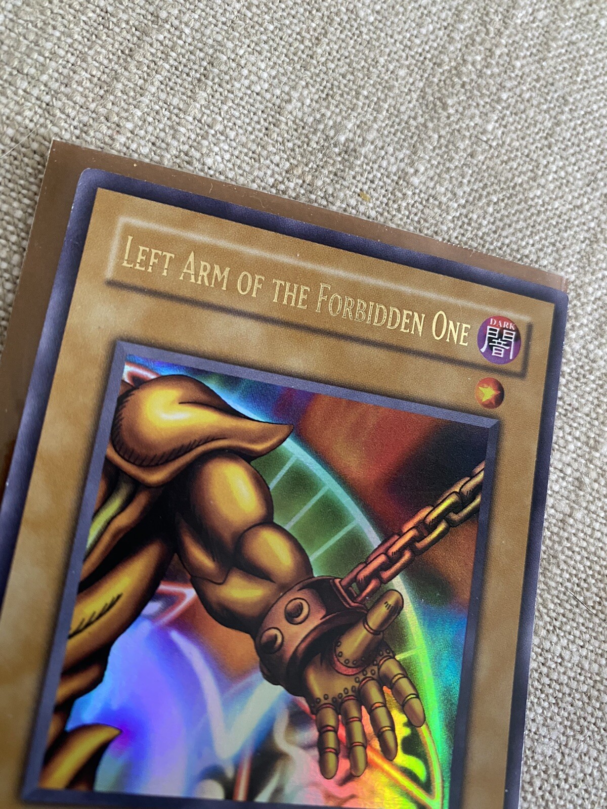Yugioh Arm of Exodia LOB good condition Rare eBay