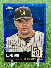 2022 Topps Chrome Platinum Luke Voit Blue Mini-Diamond /199 San Diego Padres