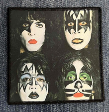 Kiss Dynasty Patch Album Sublimated Sew On Metal Band Square Logo Hard Rock